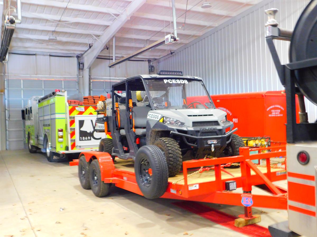 Off-Road Fire Rescue Assist Vehicle