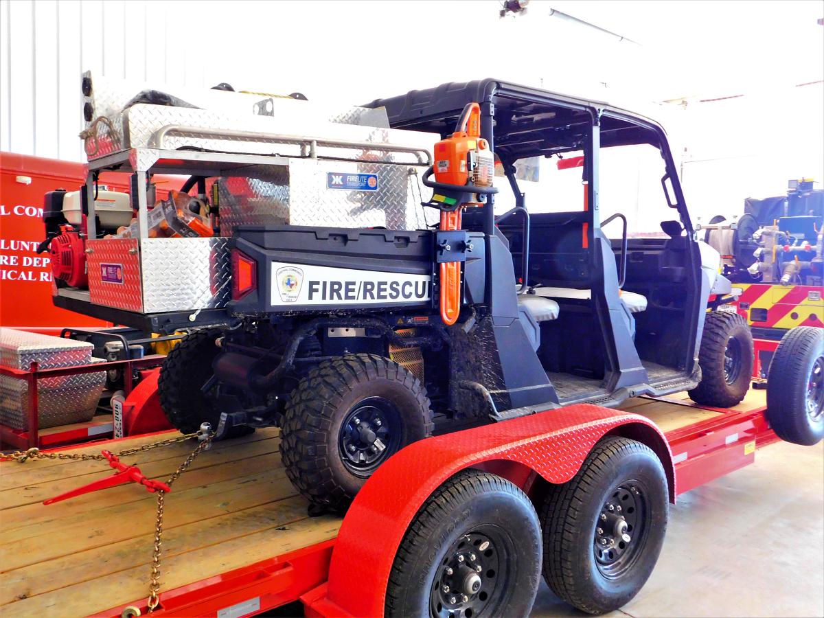 Off-Road Fire Rescue Assist Vehicle